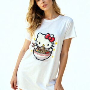 Remeron Pijama Hello Kitty Comiendo Ramen