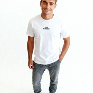 Remera Oversize Hombre "1898 NEW YORK"